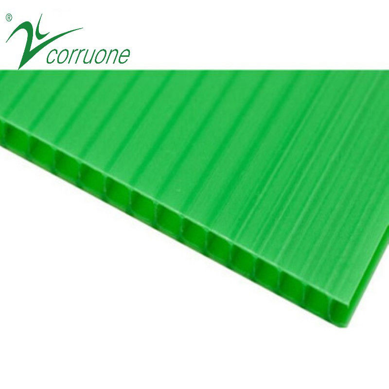 10mm 12mm सफेद Corflute शीट्स Correx तल संरक्षण शीट्स