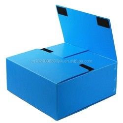 1.5 मिमी -30 मिमी पीपी नालीदार प्लास्टिक पैकेजिंग बॉक्स सफेद हरा नीला