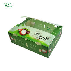 मकई Corflute बॉक्स सब्जी नालीदार बक्से Recyclable कस्टम आकार
