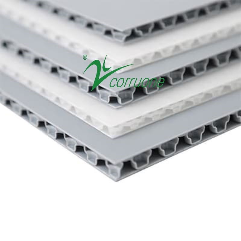 एंटी स्लिप कॉरगेटेड प्लास्टिक कवर 2mm-12mm Correx प्रोटेक्शन रोल