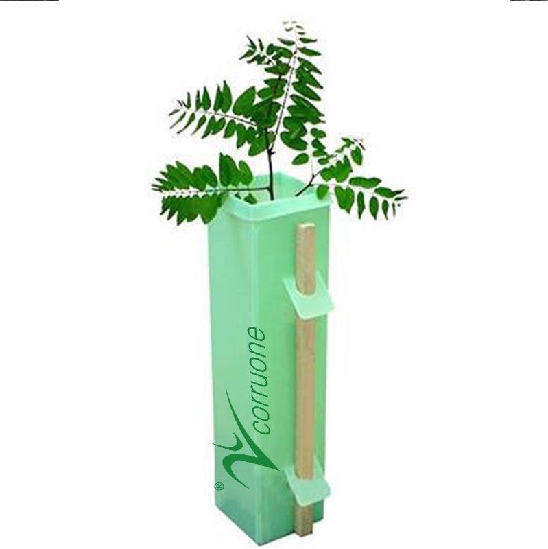 लाल 100% PE Corflute प्लास्टिक ट्री गार्ड UV रेज़िस्टेंट 2mm-12mm